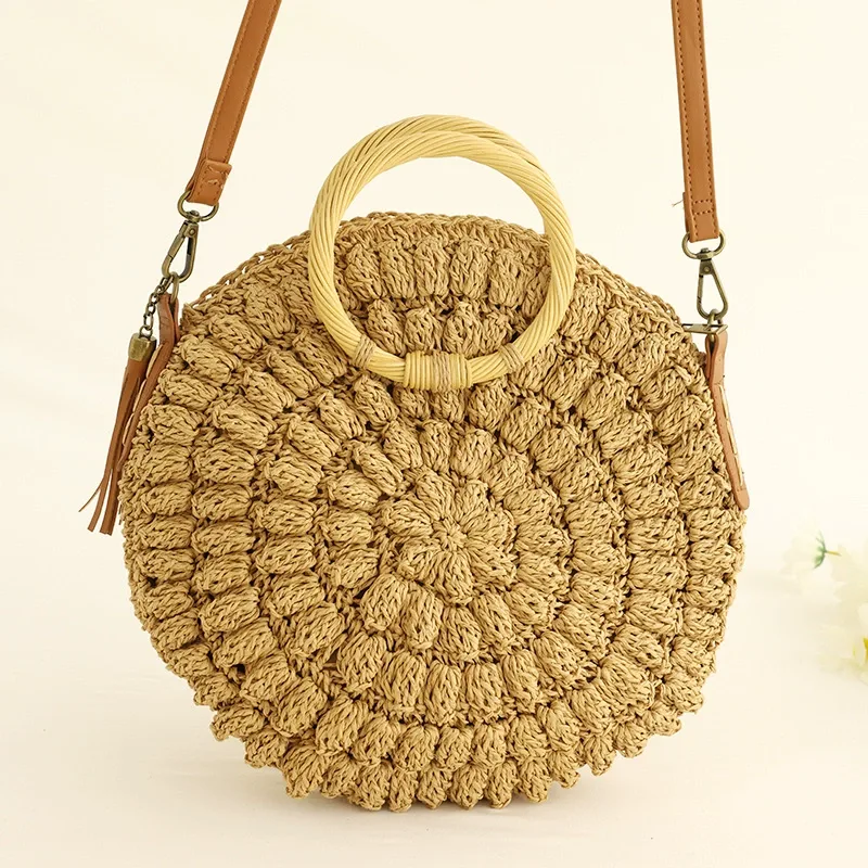 Woven Beach Bag View 8